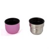 Термос LAIMA классический с узким горлом (2 чашки) 0,5 л, нержавеющая сталь, розовый, 605120 - фото 2702499