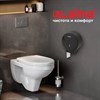 Диспенсер для туалетной бумаги LAIMA PROFESSIONAL ORIGINAL (Система T2), малый, черный, ABS-пластик, 605767 - фото 2703060