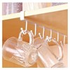 Держатель для полотенец и кухонной утвари 6 крючков подвесной для шкафов и полок LAIMA HOME, 608002 - фото 2703316