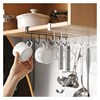 Держатель для полотенец и кухонной утвари 6 крючков подвесной для шкафов и полок LAIMA HOME, 608002 - фото 2703994