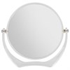 Зеркало настольное BRABIX, круглое, диаметр 17 см, двустороннее, с увеличением, прозрачная рамка, 607424 - фото 2704132