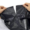 Мешки для мусора 120 л, черные, в рулоне 10 шт., ПВД 30 мкм, 65х100 см, ЛЮБАША, 608096 - фото 2704717
