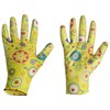 Перчатки полиэфирные САДОВЫЕ цветные, 1 пара, 15 класс, 33-35 г, размер 8, нитрильный латекс, сад - фото 2704896