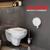 Диспенсер для туалетной бумаги LAIMA PROFESSIONAL BASIC (Система T2), малый, белый, ABS-пластик, 606682 - фото 2706465