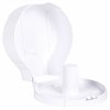 Диспенсер для туалетной бумаги LAIMA PROFESSIONAL LSA (Система T2), малый, белый, ABS-пластик, 607992, 3448-0 - фото 2706467