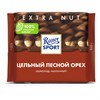 Шоколад RITTER SPORT "Extra Nut", молочный, с цельным лесным орехом, 100 г, Германия, 7006 - фото 2707254