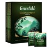 Чай GREENFIELD "Jasmine Dream" зеленый с жасмином, 100 пакетиков в конвертах по 2 г, 0586-09 - фото 2707408
