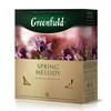 Чай GREENFIELD "Spring Melody" черный с чабрецом, мятой, смородиной, 100 пакетиков в конвертах по 1,5 г, 1065-09 - фото 2707494
