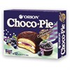 Печенье ORION "Choco Pie Black Currant" темный шоколад с черной смородиной, 360 г (12 штук х 30 г), О0000013002 - фото 2707714