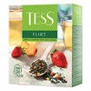 Чай TESS "Flirt" зеленый с клубникой и персиком, 100 пакетиков в конвертах по 1,5 г, 1476-09 - фото 2708157