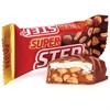 Конфеты шоколадные СЛАВЯНКА "Super Step" двухслойные, нуга с арахисом, 1000 г, пакет, 20465 - фото 2708190