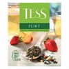 Чай TESS "Flirt" зеленый с клубникой и персиком, 100 пакетиков в конвертах по 1,5 г, 1476-09 - фото 2708446