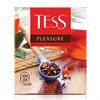 Чай TESS "Pleasure" черный с шиповником, яблоком, лимонным сорго, 100 пакетиков в конвертах по 1,5 г, 0919-09 - фото 2708752