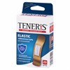 Набор пластырей 20 шт. TENERIS ELASTIC, эластичный, на тканевой основе, бактерицидный с ионами серебра, коробка с европодвесом, 0208-005 - фото 2708791