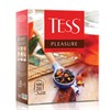 Чай TESS "Pleasure" черный с шиповником, яблоком, лимонным сорго, 100 пакетиков в конвертах по 1,5 г, 0919-09 - фото 2709056