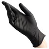 Перчатки нитриловые смотровые 50 пар (100 шт.), размер L (большой), черные, BENOVY Nitrile Chlorinated - фото 2709597