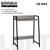 Стол на металлокаркасе BRABIX "LOFT CD-003", 640х420х840 мм, цвет дуб антик, 641216 - фото 2710946