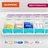 ТАБЛЕТНИЦА/Контейнер-органайзер для лекарств и витаминов "7 дней/2 приема MAXI", DASWERK, 631025 - фото 2711675