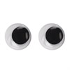 Глазки для творчества самоклеящиеся, вращающиеся, черно-белые, 10 мм, 30 шт., ОСТРОВ СОКРОВИЩ, 661309 - фото 2712984