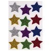 Наклейки из EVA "Звезды", 12 шт., блестящие, ассорти, ОСТРОВ СОКРОВИЩ, 661452 - фото 2713119
