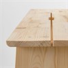 Скамья деревянная, сосна, BRABIX "Scandi Wood SC-003", 1000х250х450 мм, 641889, 006.02.35 - фото 2713227