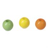 Бусины для творчества "Шарики", 8 мм, 30 грамм, желтые, оранжевые, зеленые, ОСТРОВ СОКРОВИЩ, 661234 - фото 2713453