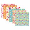 Цветная WASHI-бумага для декора "ЛЕТО", 15х15 см, самоклеящаяся, 12 листов, 6 дизайнов, ОСТРОВ СОКРОВИЩ, 661720 - фото 2714633