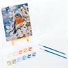 Картина по номерам 15х20 см, ЮНЛАНДИЯ "Птица в цветущем саду", на холсте, акрил, кисти, 662506 - фото 2715670