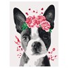 Картина по номерам 15х20 см, ЮНЛАНДИЯ "Милая собачка", на холсте, акрил, кисти, 662508 - фото 2715864