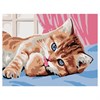 Картина по номерам 15х20 см, ЮНЛАНДИЯ "Котёнок", на холсте, акрил, кисти, 662502 - фото 2715908