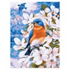 Картина по номерам 15х20 см, ЮНЛАНДИЯ "Птица в цветущем саду", на холсте, акрил, кисти, 662506 - фото 2715965