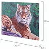 Картина стразами (алмазная мозаика) 40х50 см, ОСТРОВ СОКРОВИЩ "Тигр", на подрамнике, 662427 - фото 2716617
