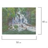 Картина стразами (алмазная мозаика) 40х50 см, ОСТРОВ СОКРОВИЩ "Водопад", без подрамника, 662418 - фото 2717007