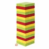 Игра настольная "ЦВЕТНАЯ БАШНЯ", 48 окрашенных деревянных блоков + кубик, ЗОЛОТАЯ СКАЗКА, 662295 - фото 2718240