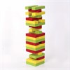 Игра настольная "ЦВЕТНАЯ БАШНЯ", 48 окрашенных деревянных блоков + кубик, ЗОЛОТАЯ СКАЗКА, 662295 - фото 2718494