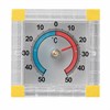 Термометр оконный биметаллический, крепление на липучку, диапазон от -50 до +50°C, ПТЗ, ТББ - фото 2718701