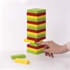 Игра настольная "ЦВЕТНАЯ БАШНЯ", 48 окрашенных деревянных блоков + кубик, ЗОЛОТАЯ СКАЗКА, 662295 - фото 2718866