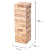 Игра настольная "БАШНЯ", 48 деревянных блоков, ЗОЛОТАЯ СКАЗКА, 662294 - фото 2718916