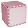 Коврик-пазл напольный 0,9х0,9 м, мягкий, розовый, 9 элементов 30х30 см, толщина 1 см, ЮНЛАНДИЯ, 664660 - фото 2720346