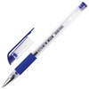 Ручка гелевая STAFF "EVERYDAY" GP-191, синяя, ВЫГОДНЫЙ КОМПЛЕКТ 12 штук, линия письма 0,35 мм, с грипом, 880215 - фото 2720411