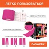 Кинезио тейп/лента для лица и тела, омоложение и восстановление, 5 см х 5 м, розовый, DASWERK, 680004 - фото 2720649
