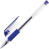 Ручка гелевая STAFF "EVERYDAY" GP-191, синяя, ВЫГОДНЫЙ КОМПЛЕКТ 12 штук, линия письма 0,35 мм, с грипом, 880215 - фото 2720710