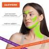 Кинезио тейп/лента для лица и тела, омоложение и восстановление, 5 см х 5 м, зеленый, DASWERK, 680006 - фото 2720955