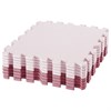 Коврик-пазл напольный 0,9х0,9 м, мягкий, розовый, 9 элементов 30х30 см, толщина 1 см, ЮНЛАНДИЯ, 664660 - фото 2721105