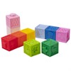 Тактильные кубики, сенсорные игрушки развивающие с функцией сортера, ЭКО, 10 штук, ЮНЛАНДИЯ, 664703 - фото 2721493