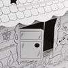 Картонный игровой развивающий Домик-раскраска "Сказочный", высота 130 см, BRAUBERG Kids, 880364 - фото 2721929