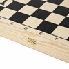 Шахматы турнирные, деревянные, большая доска 40х40 см, ЗОЛОТАЯ СКАЗКА, 664670 - фото 2721989