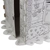 Картонный игровой развивающий Домик-раскраска "Сказочный", высота 130 см, BRAUBERG Kids, 880364 - фото 2722047