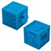 Тактильные кубики, сенсорные игрушки развивающие с функцией сортера, ЭКО, 10 штук, ЮНЛАНДИЯ, 664703 - фото 2722389