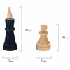 Шахматы классические обиходные, деревянные, лакированные, доска 29х29 см, ЗОЛОТАЯ СКАЗКА, 664669 - фото 2722409